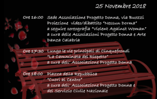 cinquefrondi evento 25 nov